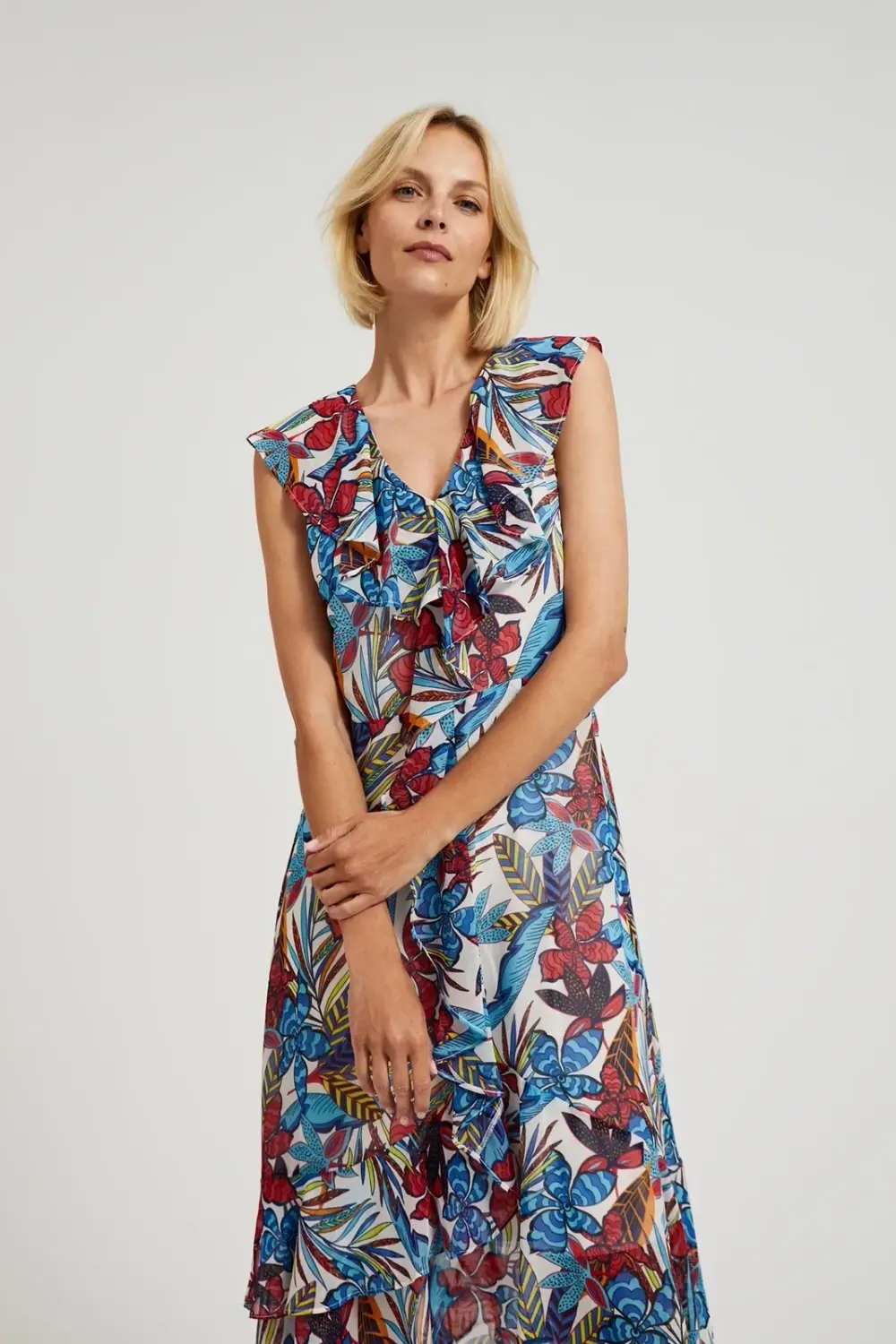 Marisse Women's Dress L-Su-4335 Red