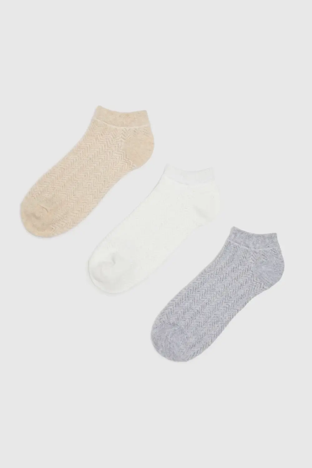Marisse Women's Socks L-Sk-4310 Off White