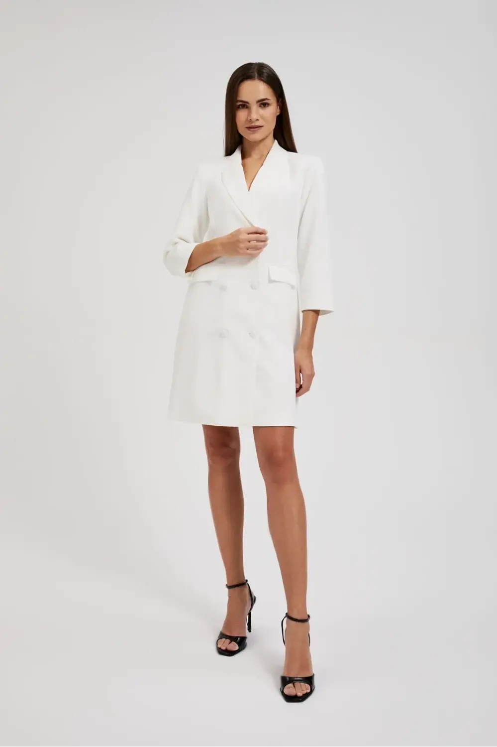 Marisse Women's Dress L-Su-4317 Off White