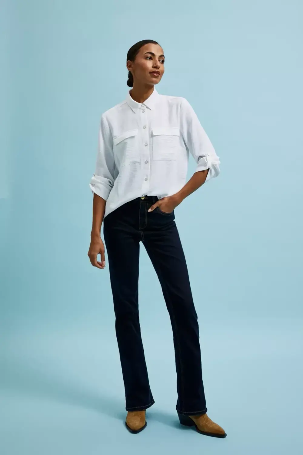 Marisse Women's Jeans L-Je-4307 Blue