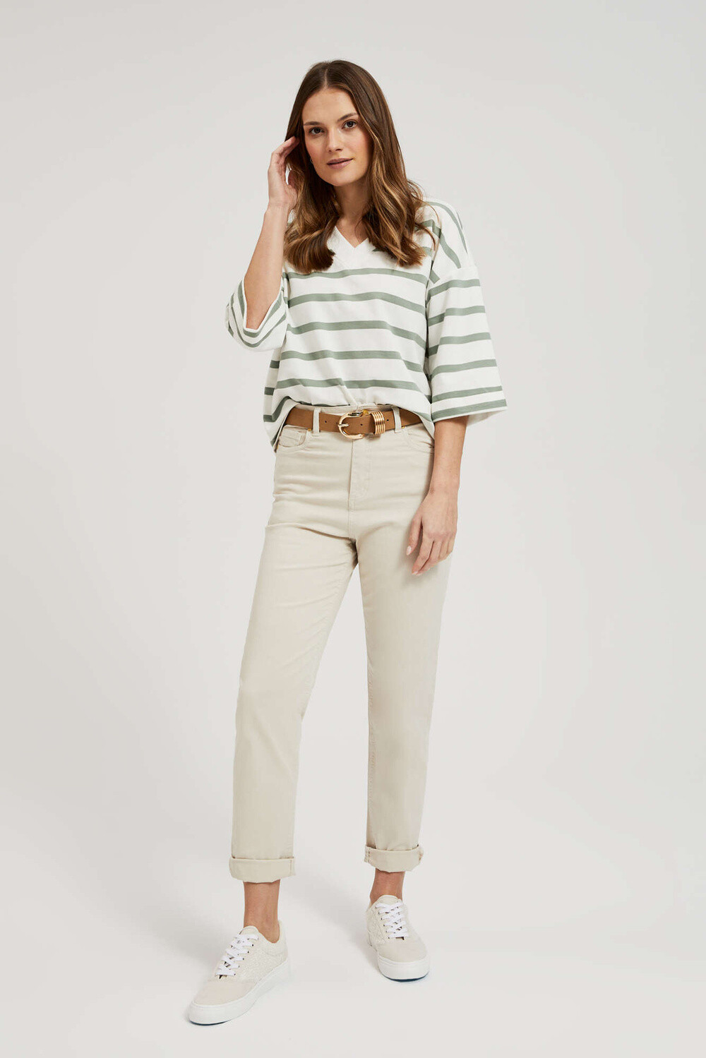 Marisse Women's Jeans L-Je-4302 L.Beige