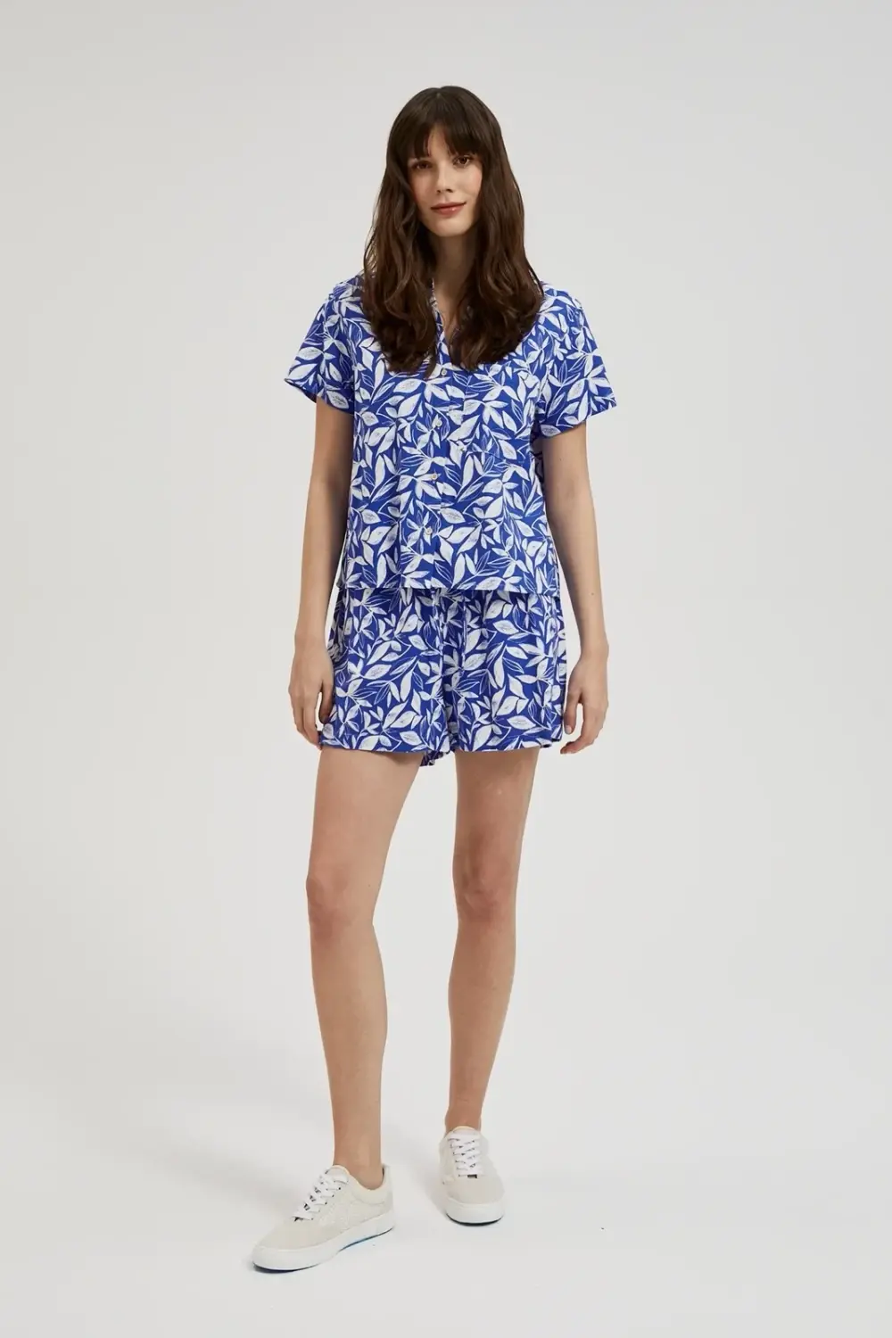 Marisse Women's Shorts L-Sh-4303 L.Navy