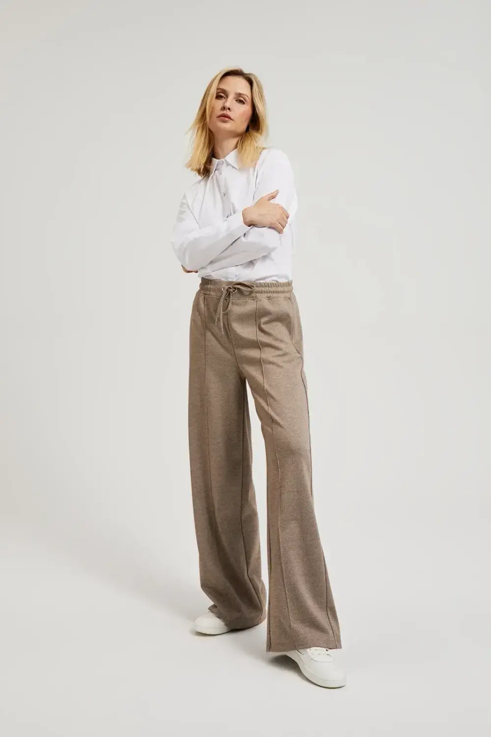 Marisse Women's Trousers Z-Sp-4504 Beige