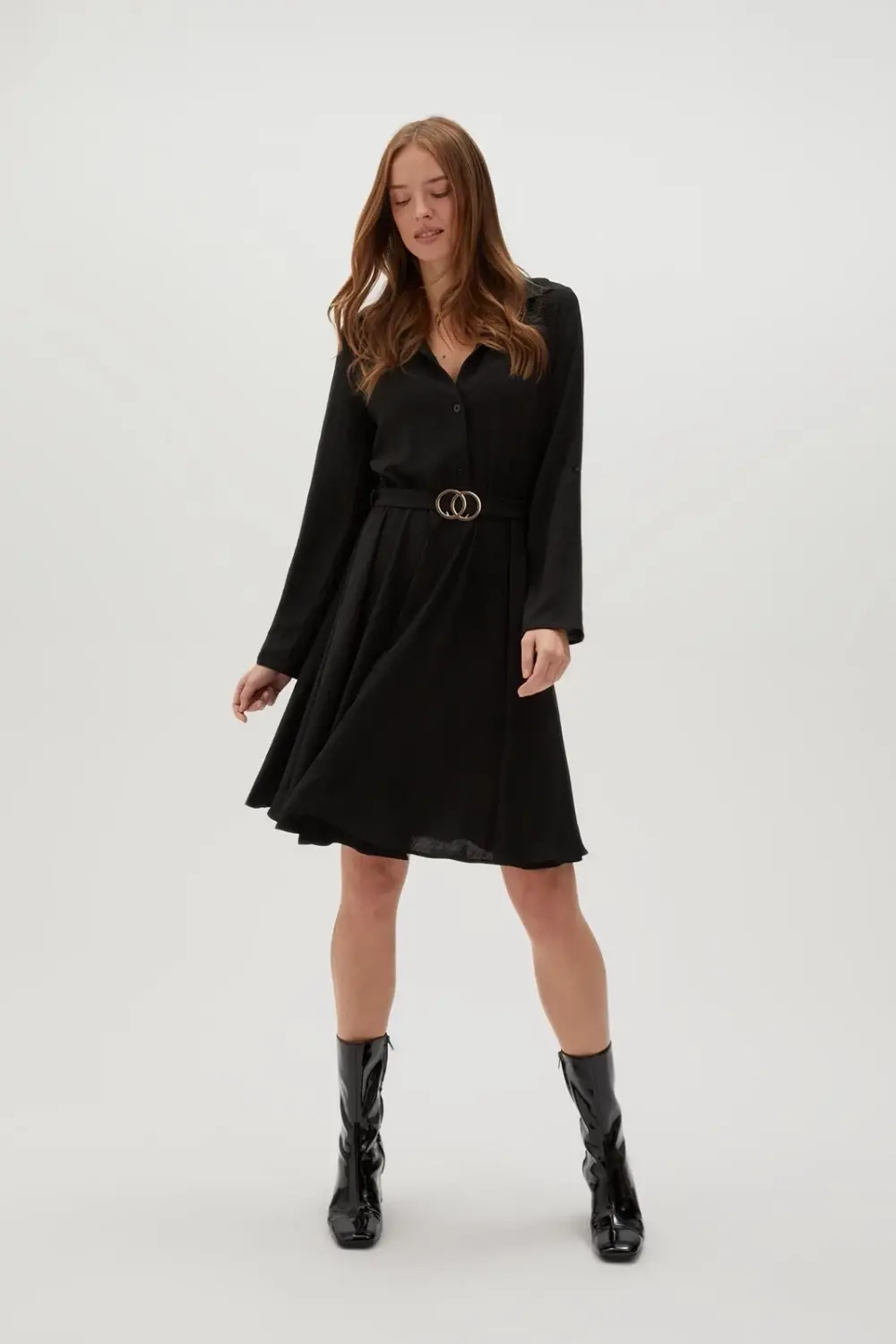 Marisse Women's Dress L-Su-4607 Black