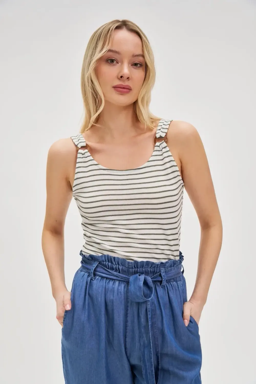 Marisse Women's T-Shirt L-Ts-4678 Olive