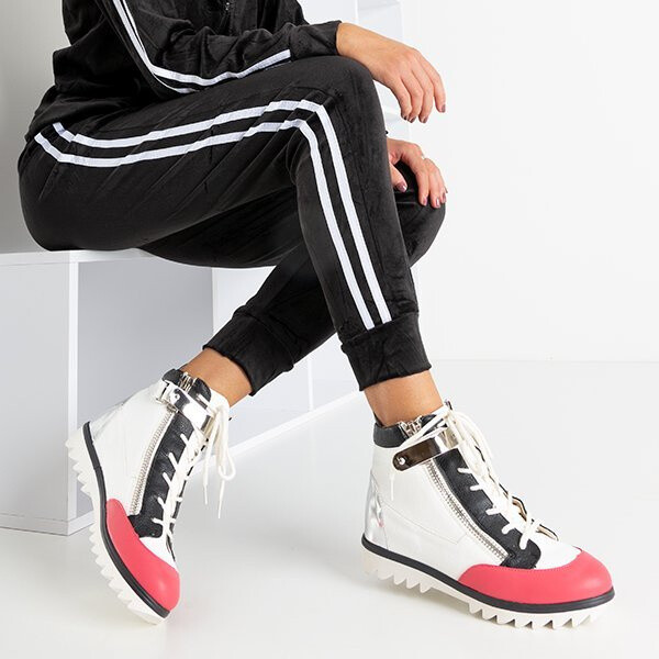 Resti Colorful sports boots with a lacquered finish Krillas - Footwear