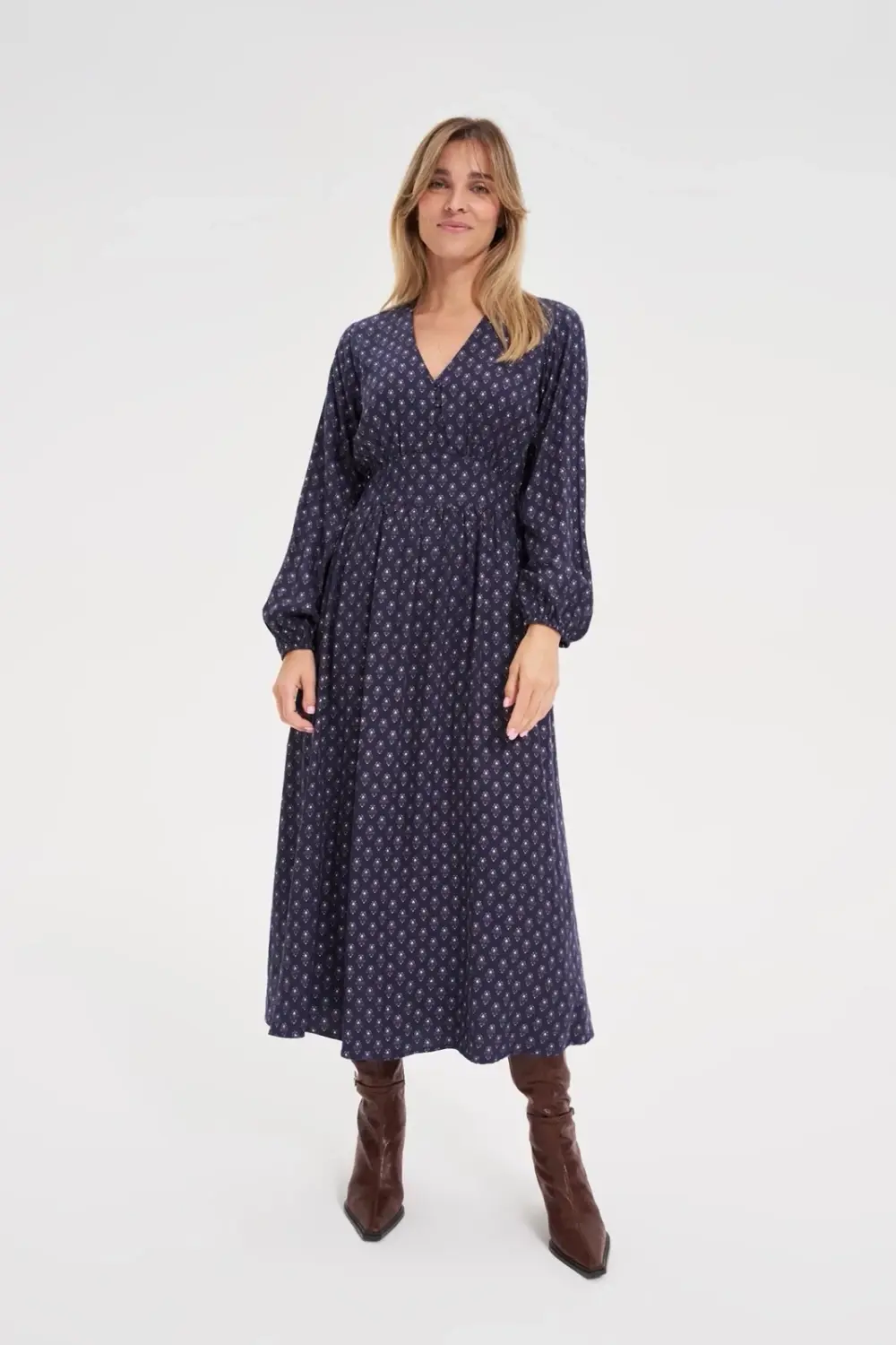 Marisse WOMEN'S DRESS Z-SU-4800 NAVY