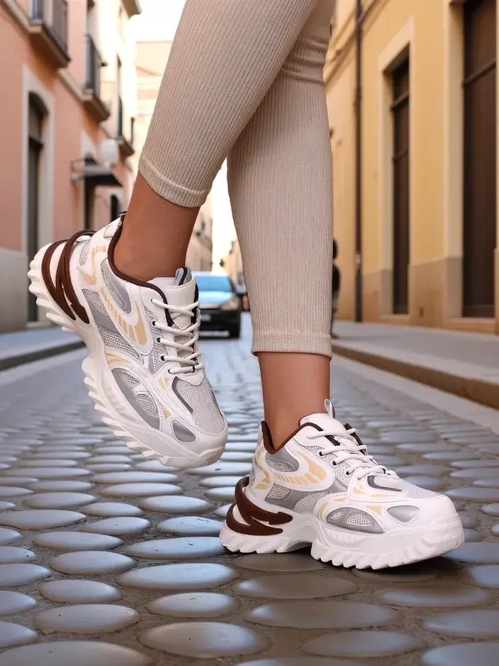 Resti Women's patent sneakers Leysi