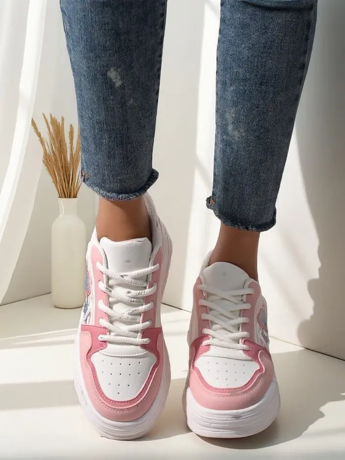 Resti Women's Sneakers with Glitter Samoles