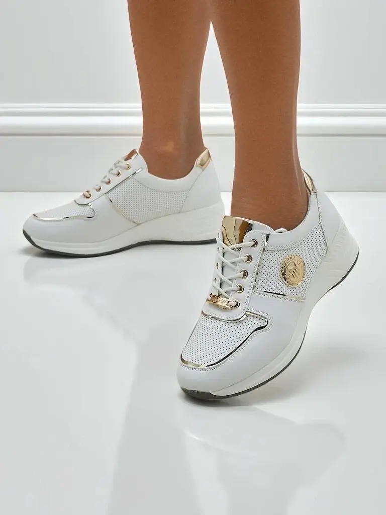 Resti Women's Sneakers on a Low Wedge Carese