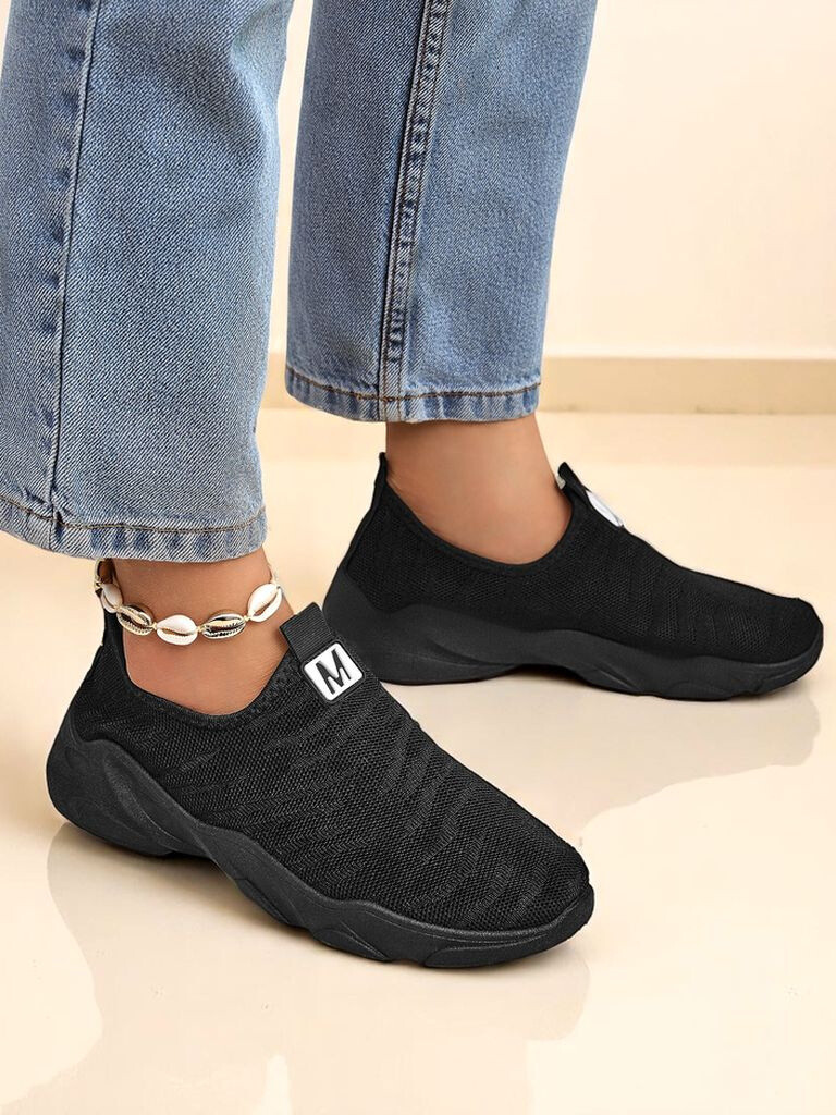 Resti Women's Slip-On Fabric Sports Shoes Flex Move