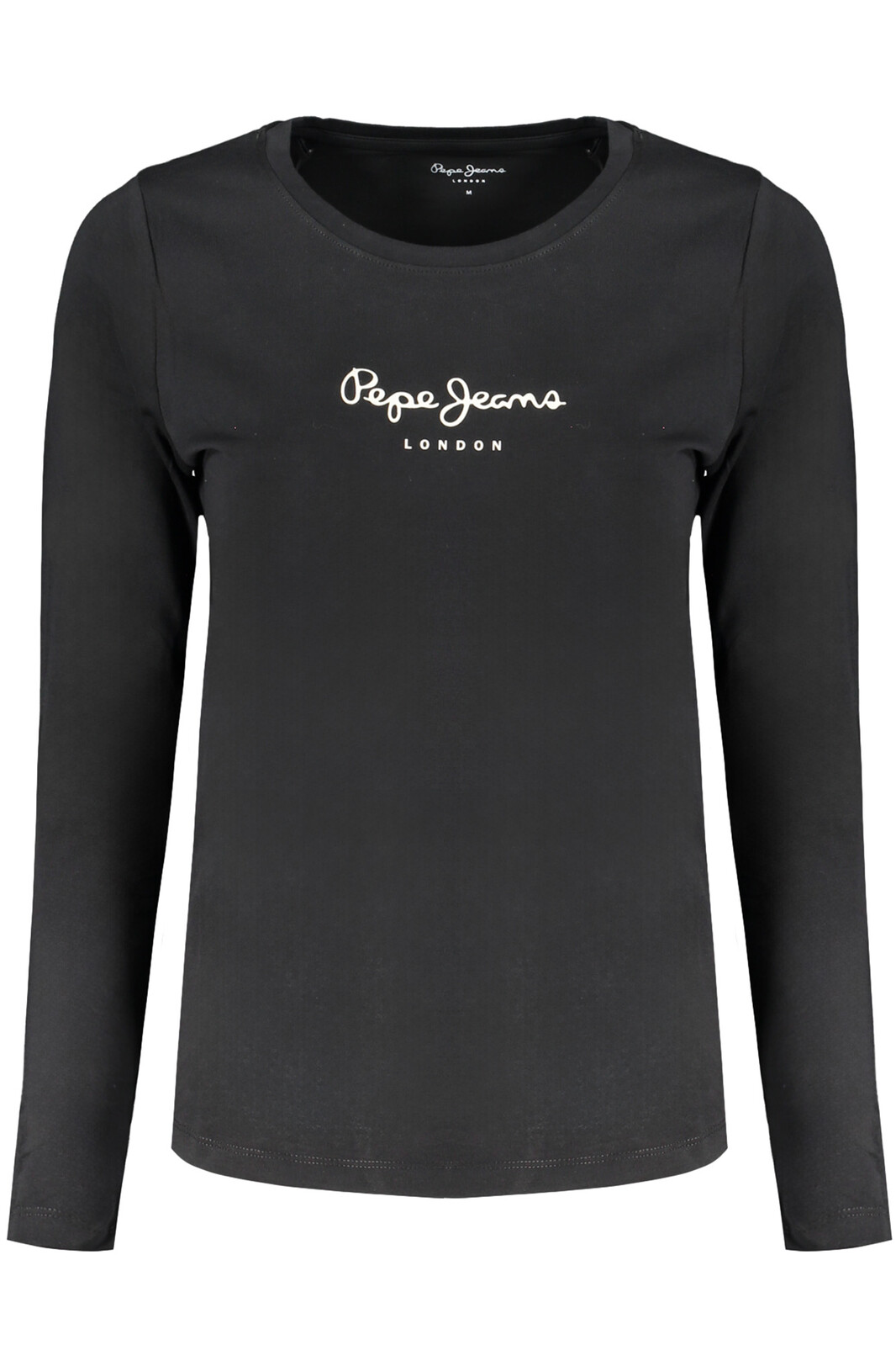 PEPE JEANS WOMEN'S LONG SLEEVE T-SHIRT BLACK
