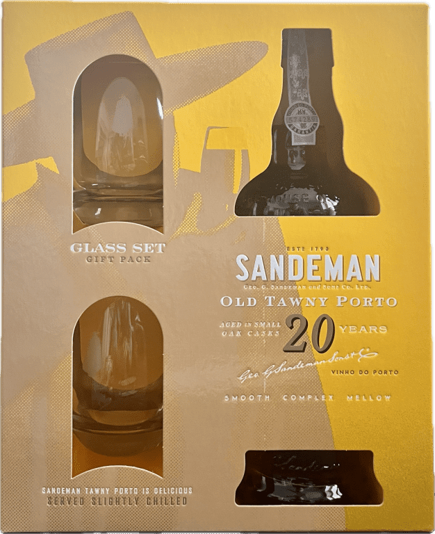 Sandeman Tawny 20 yo 20% 0,75l + 2 skleničky