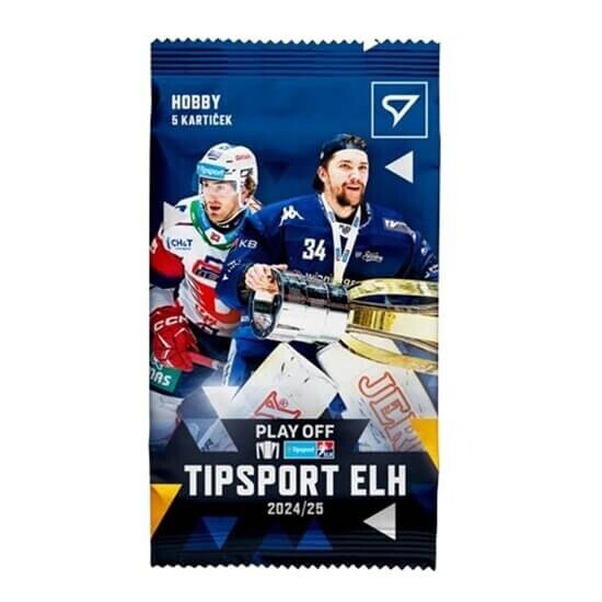 Hokejové karty Tipsport ELH 24/25 Play Off Hobby balíček