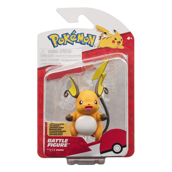 Pokémon akční figurka Raichu - 5 cm