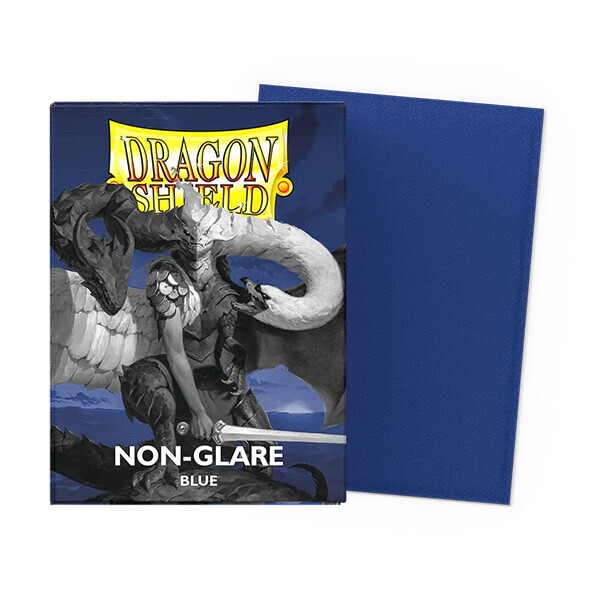Obaly na karty Dragon Shield Matte Sleeves - Blue Non-Glare - 100 ks