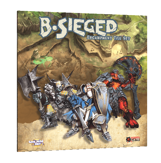 Cool Mini Or Not B-Sieged: Encampment Tile Set