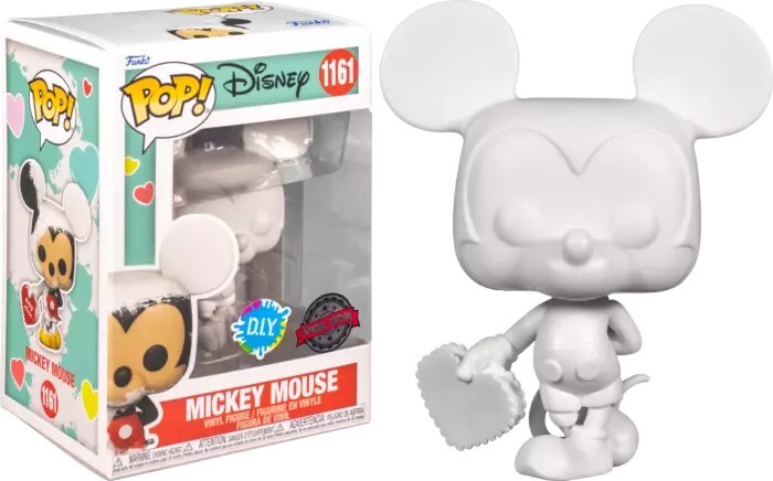 FunkoPop Funko POP! Disney: Valentine Mickey Mouse(DIY)(WH)(Exclusive)