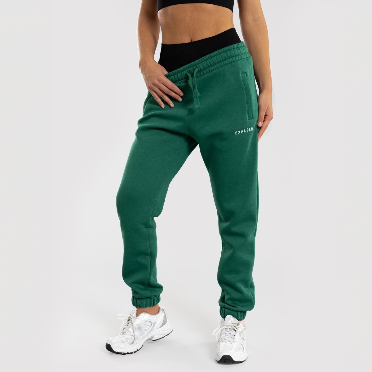 Dámské tepláky exalted comfy-nest™ zelená s