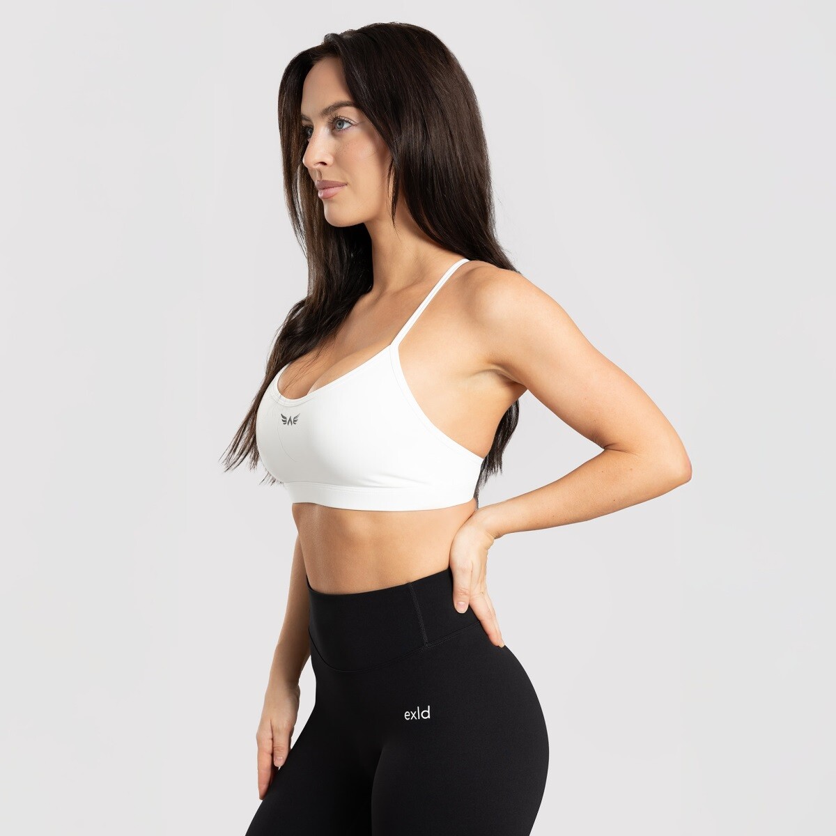 Dámská sportovní podprsenka exalted elite bílá xs