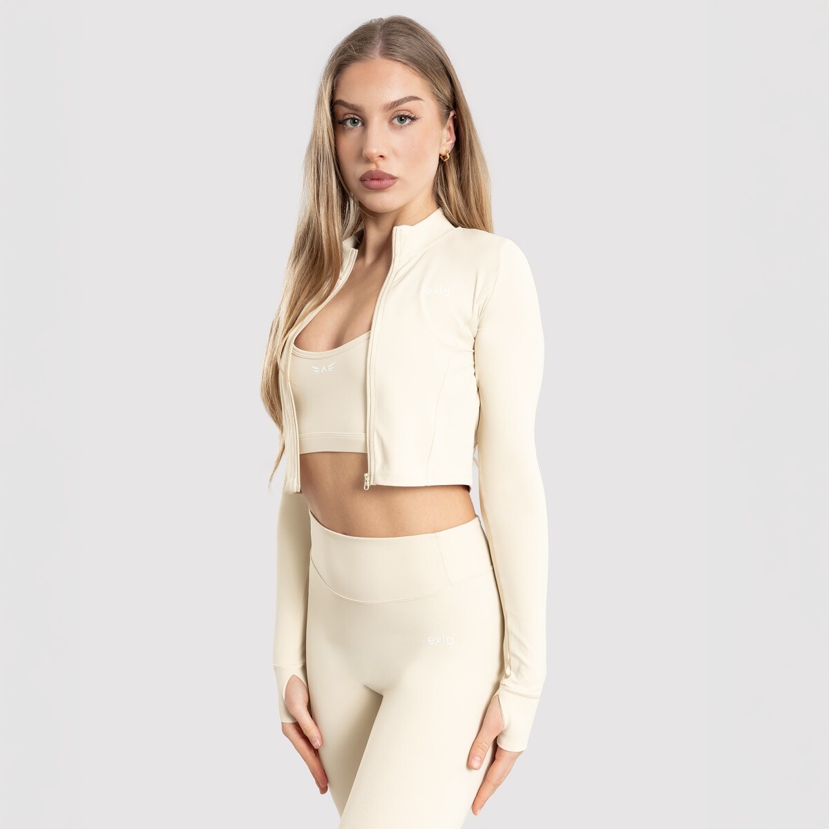 Dámská lehká bunda exalted elite krémová xs