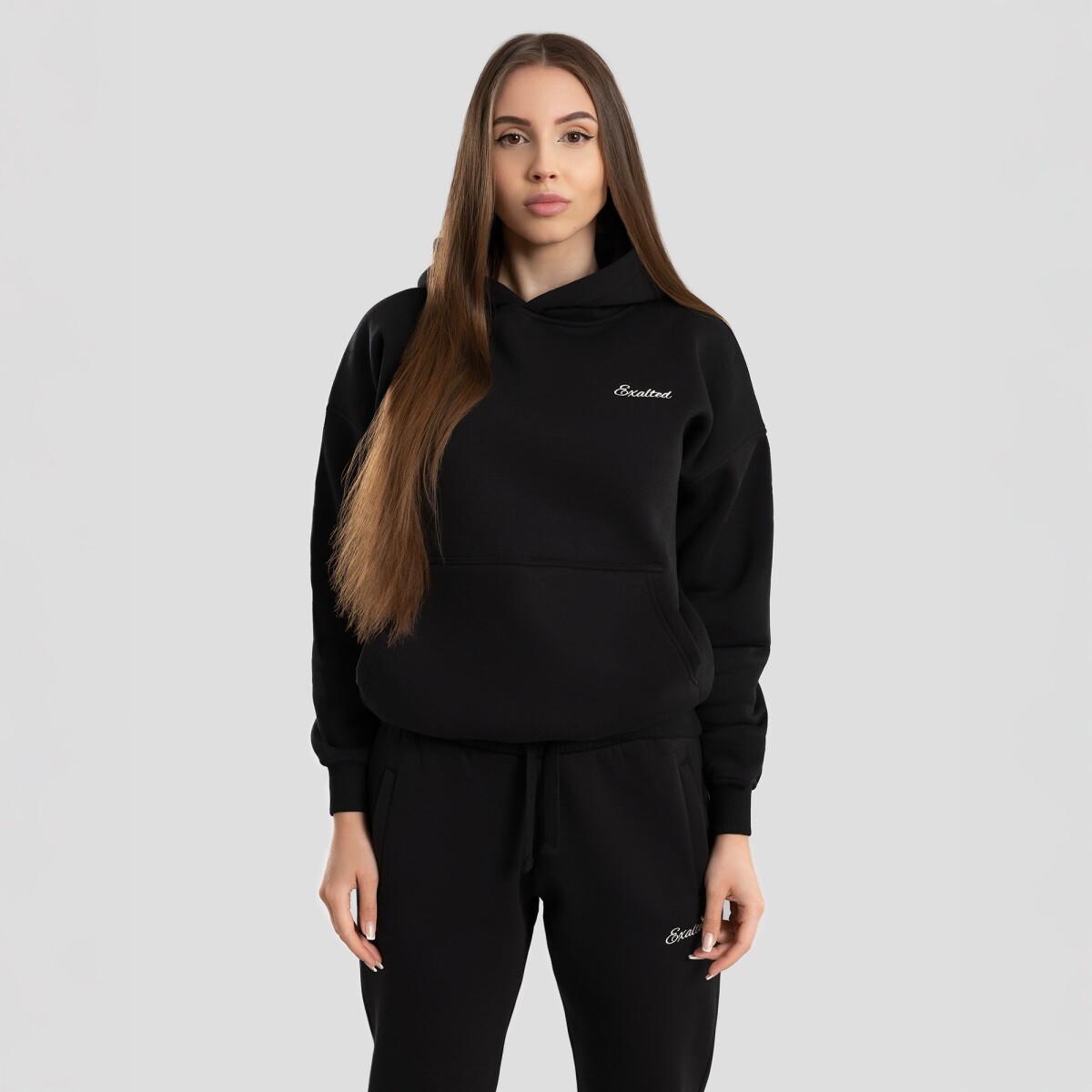 Dámská mikina exalted comfy-nest™ essence černá xxs