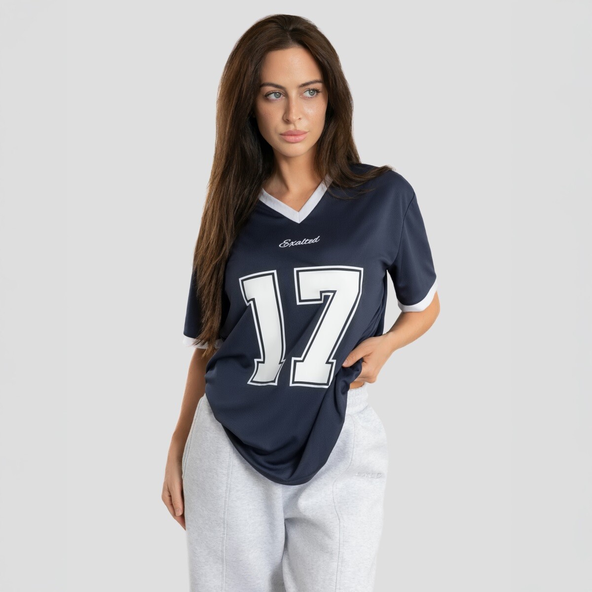 Dámské tričko exalted legacy '17 jersey modrá xs