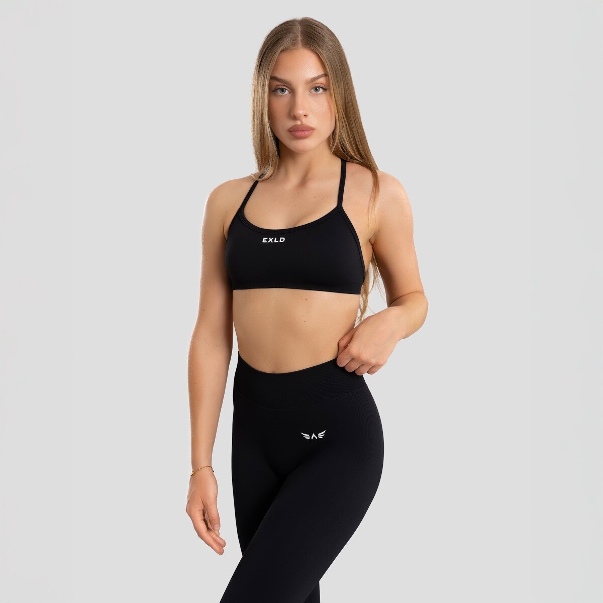 Dámská bezešvá sportovní podprsenka exalted impact elevate 2.0 černá xs