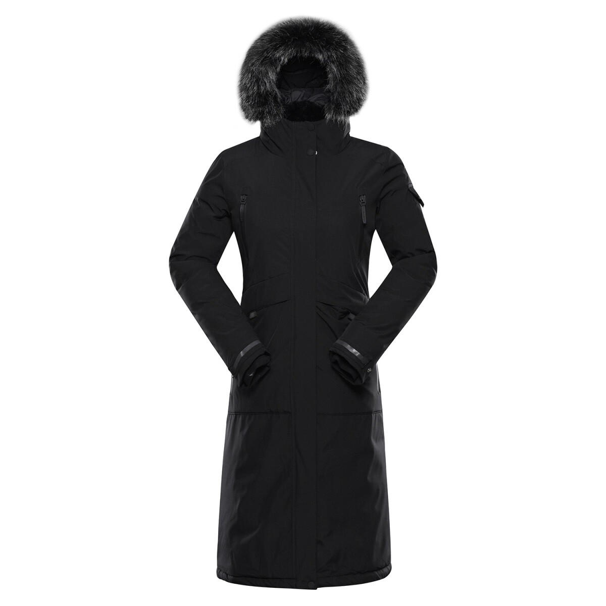 Dámský kabát alpine pro wussa černá xs