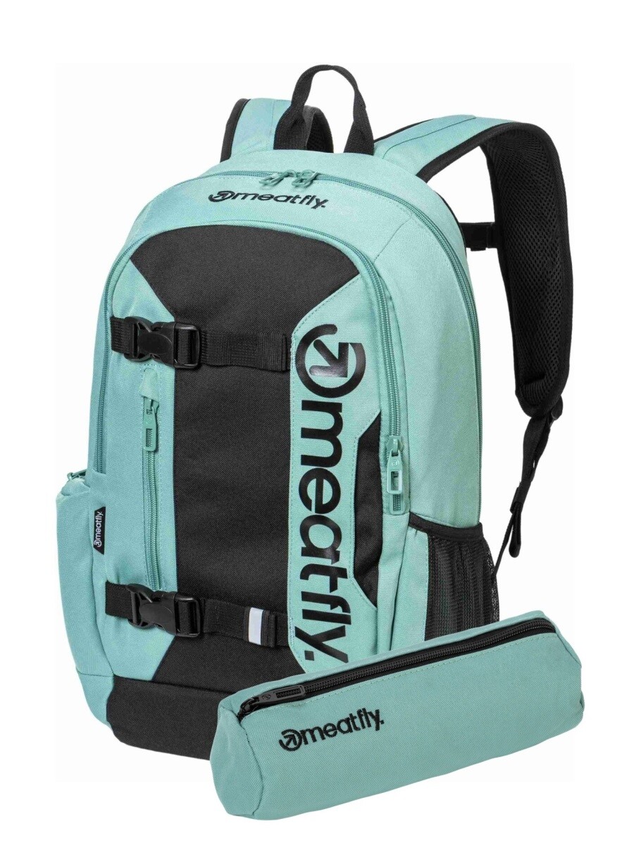 Batoh meatfly basejumper + penál zdarma mintová 22 l