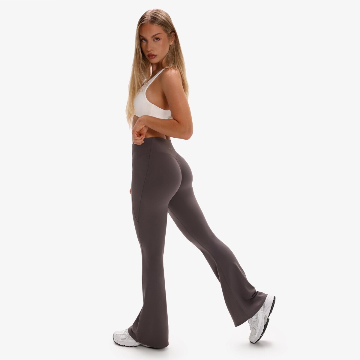 Dámské legíny exalted elysia flare tmavě šedá xxs