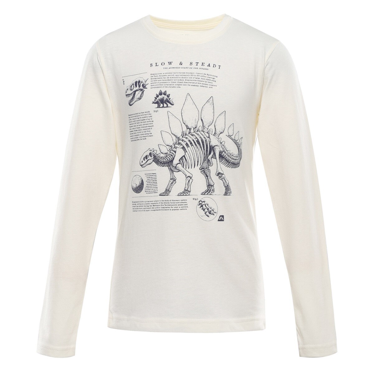 Dětské bavlněné triko alpine pro ecco 2 béžová 92-98