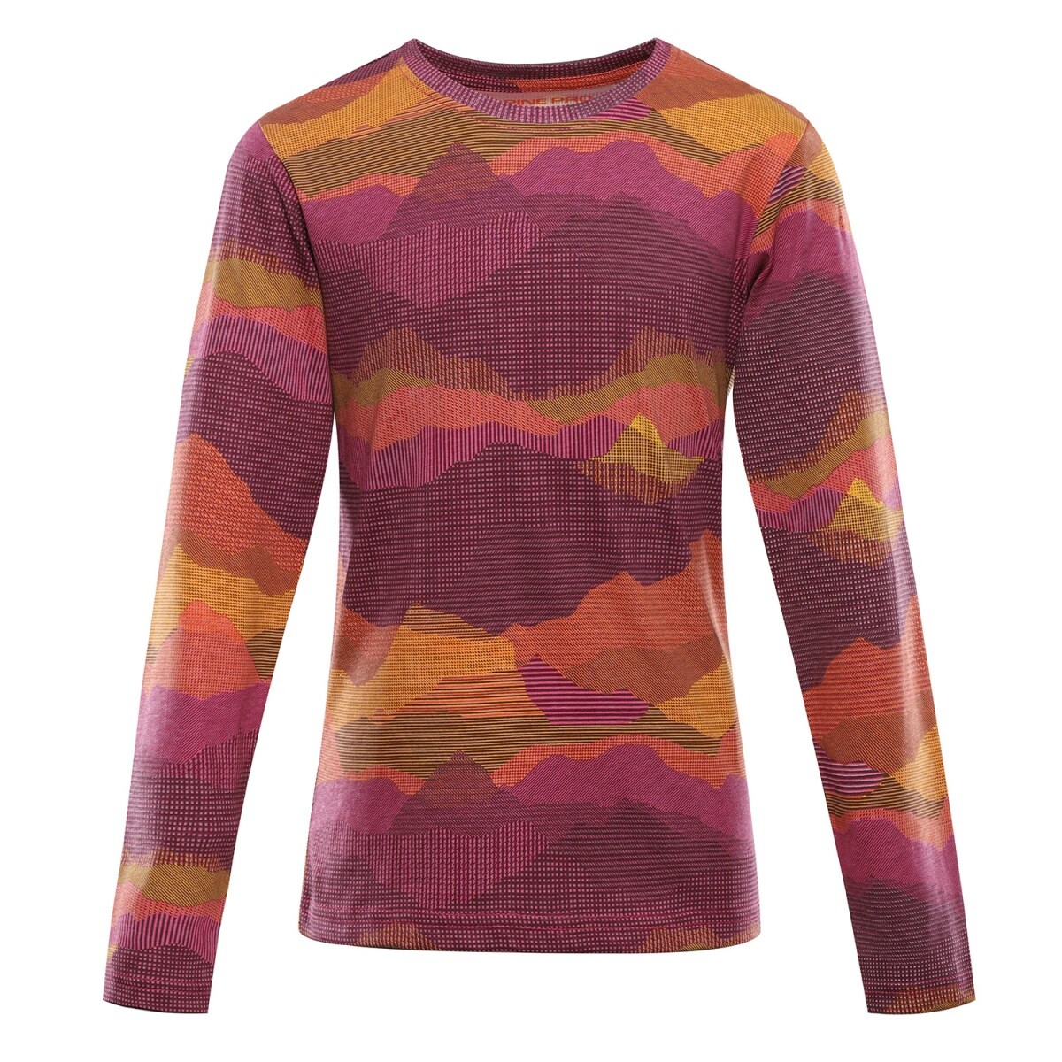 Dětské bavlněné triko alpine pro ecco 2 růžová 116-122