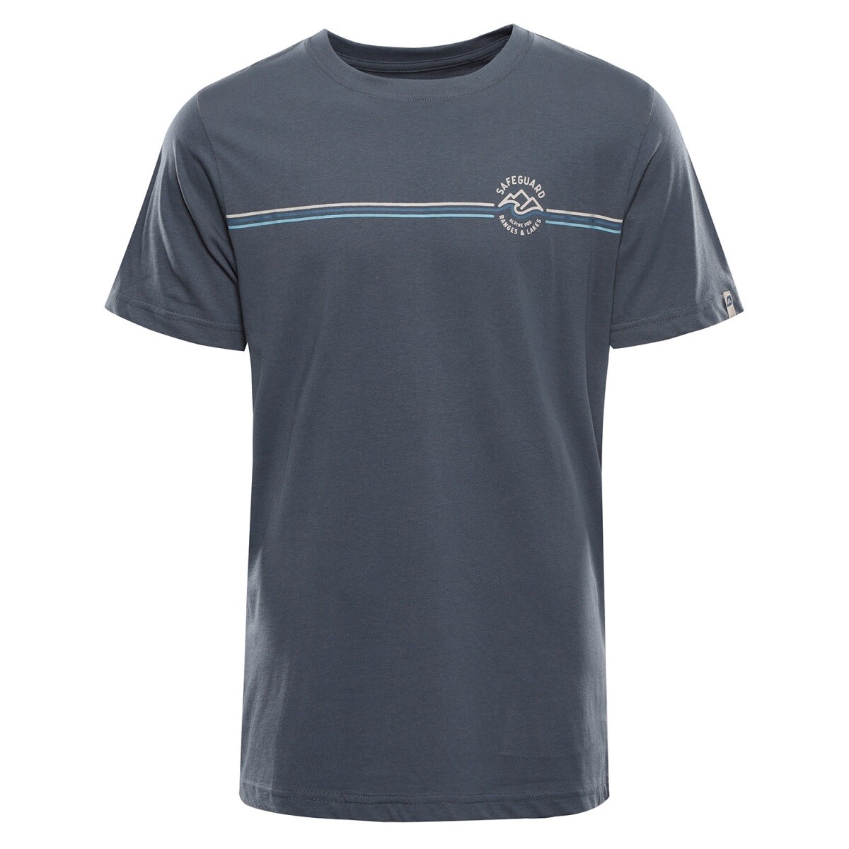 Pánské triko z organické bavlny alpine pro termes 3 tmavě zelená xs