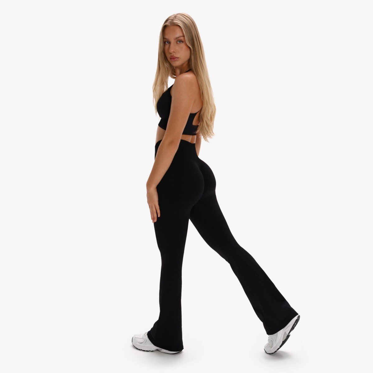 Dámské bezešvé legíny exalted flare černá xs