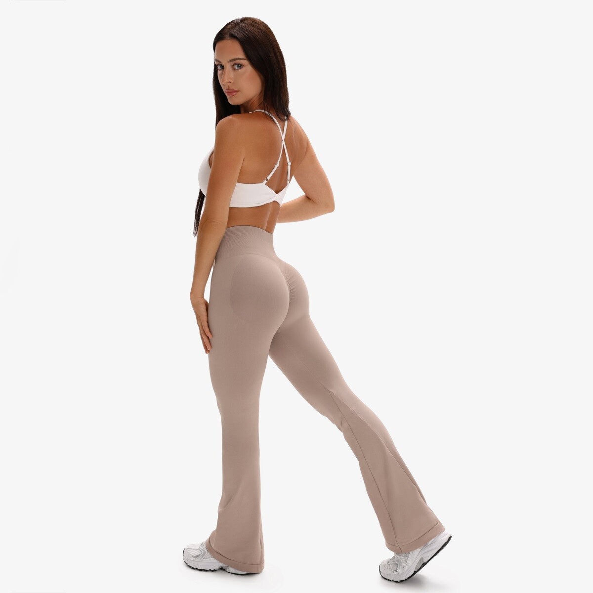 Dámské bezešvé legíny exalted flare béžová xs