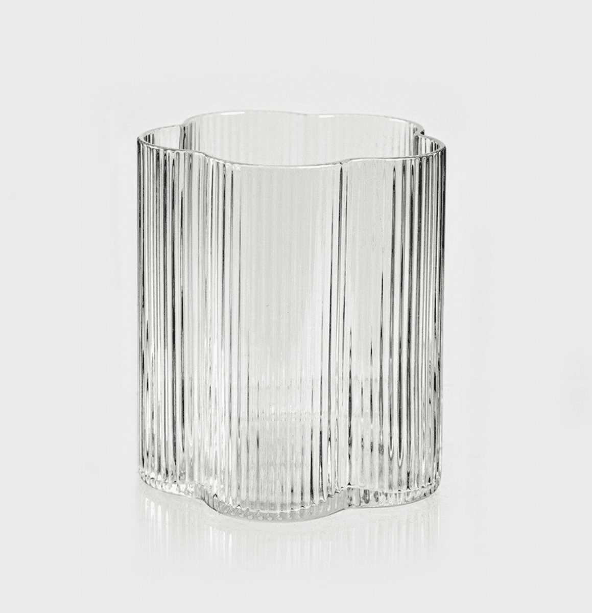 Sklenice | LINEETTA | rýhovaná malá | 0,22 l | 730054