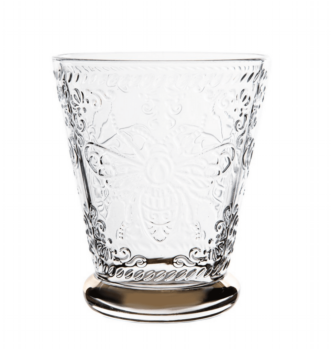 Sklenice | NELLIE | nízká se zlatou nožkou | 0,25 l | 888514