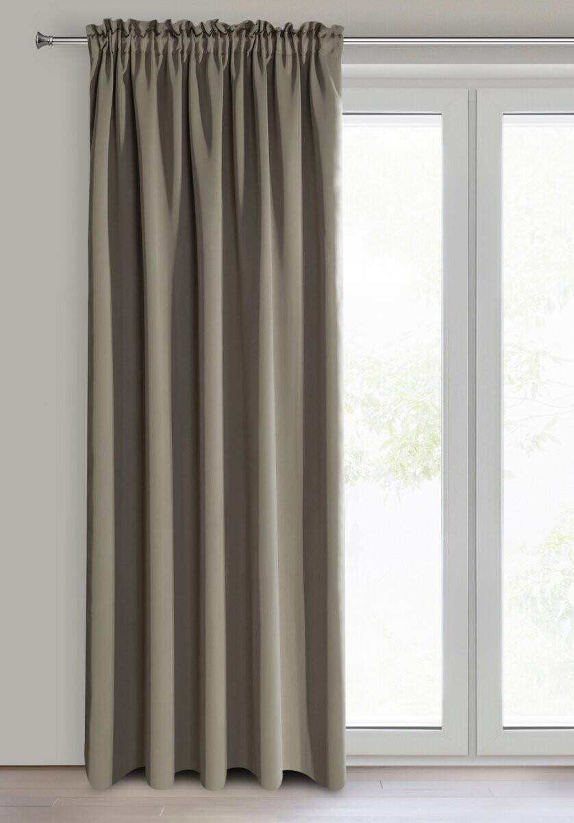 Zatemňovací závěs s řasící páskou 