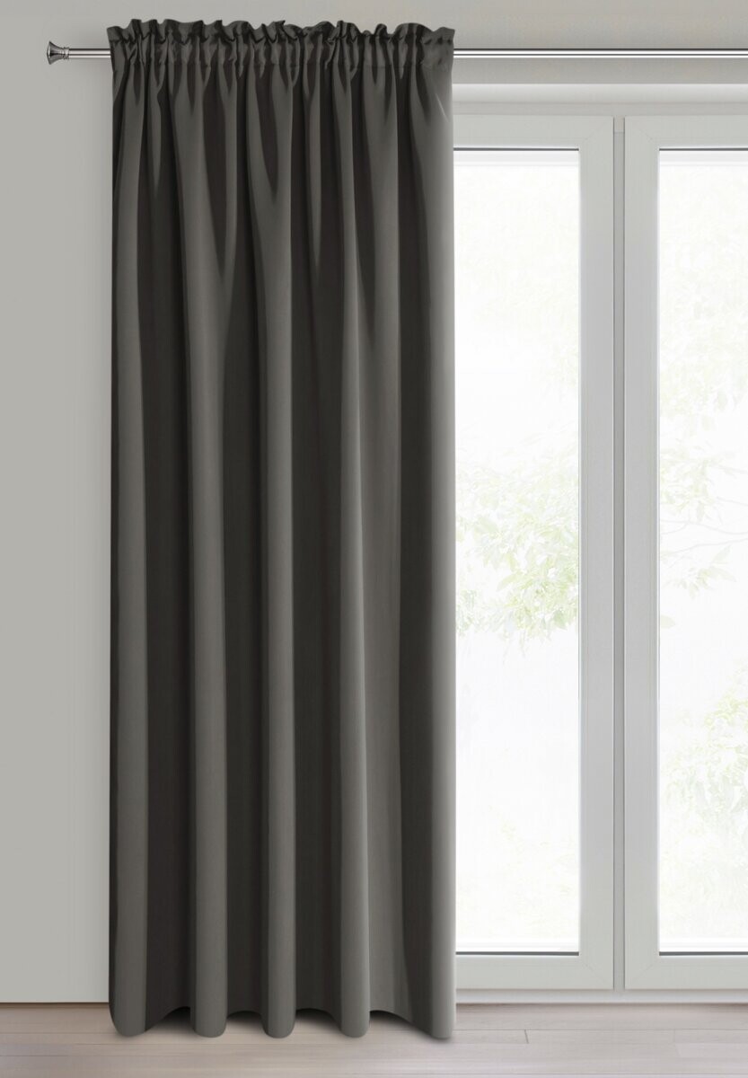 Zatemňovací závěs s řasící páskou 