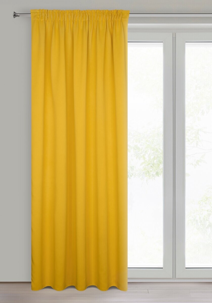 Zatemňovací závěs s řasící páskou 