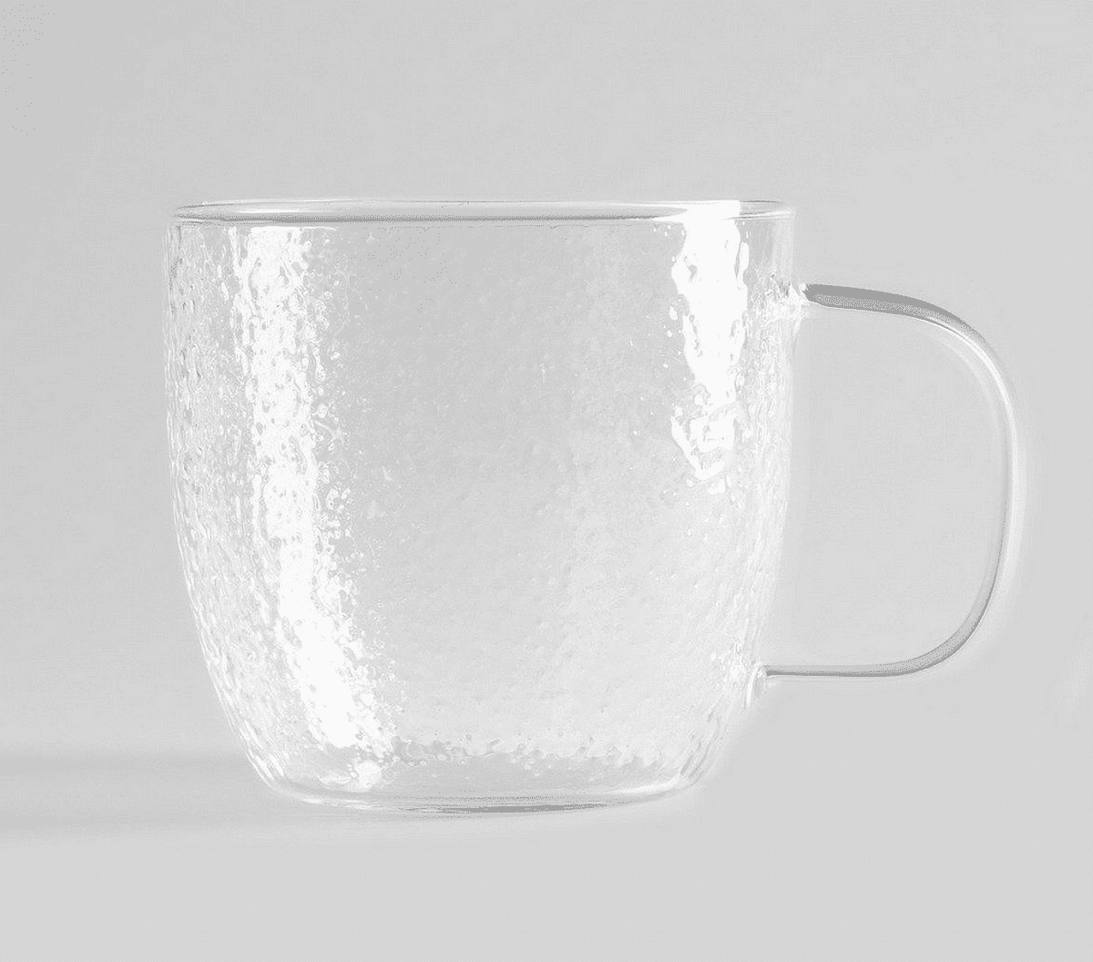 Sklenice | MARTILLO | s hrubou texturou a skleněnou rukojetí | 0,5 l | 739088