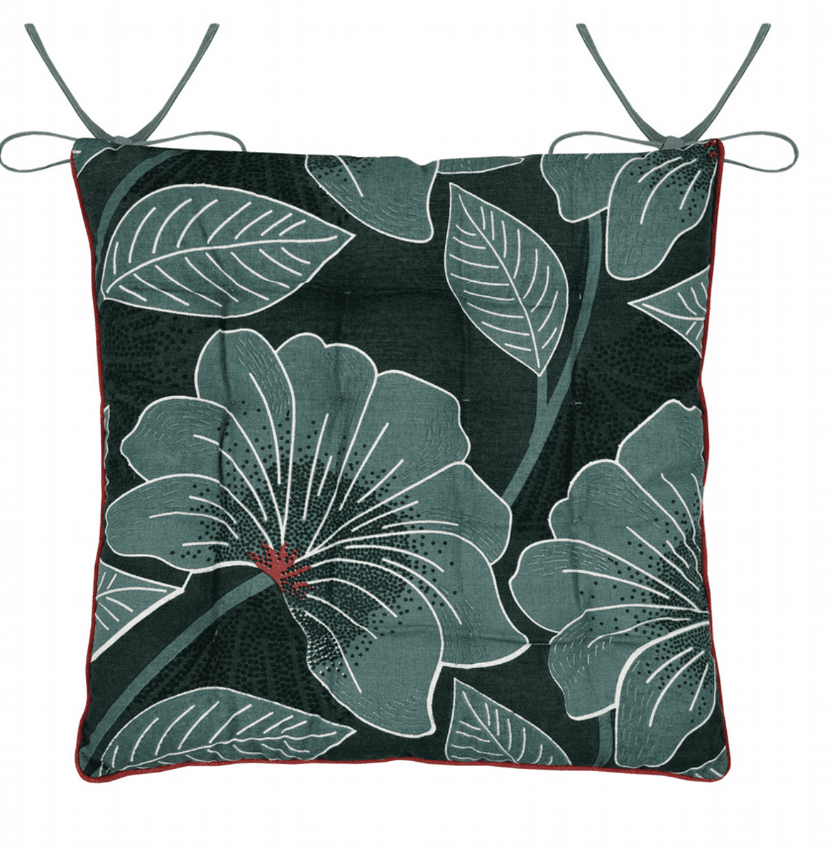 Podsedák na židli PARROT zelená 38x38x4 cm France