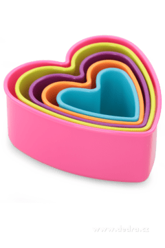 CREMO | vykrajovátka SRDÍČKA | 5 ks