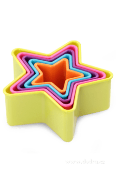 CREMO | vykrajovátka HVĚZDIČKY | 5 ks