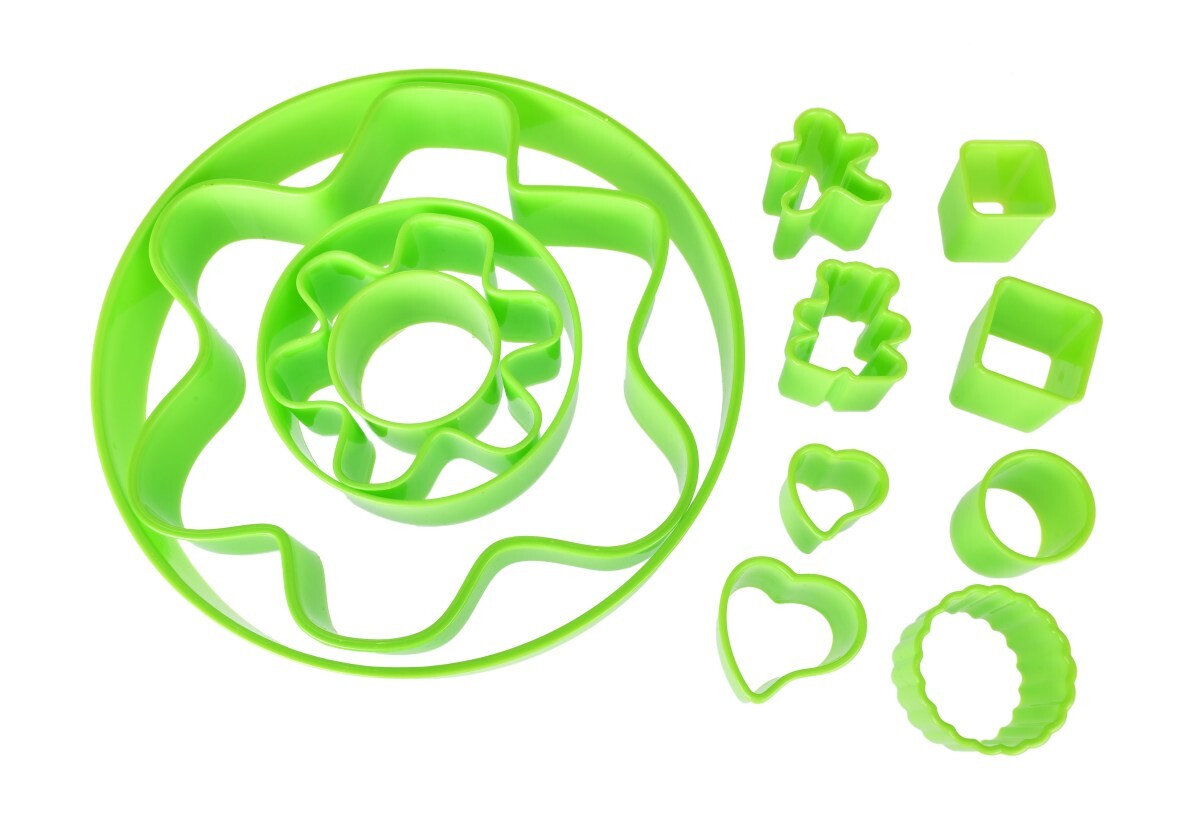 CREMO | velká cukrářská vykrajovátka v uzavíratelné dóze | Ø 3–22 cm | 13 ks