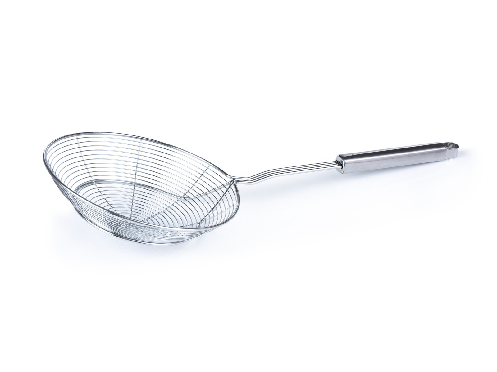 FRITOSÍTO | XXL fritovací nerezové síto – cedník | 42 cm | Ø 17 cm