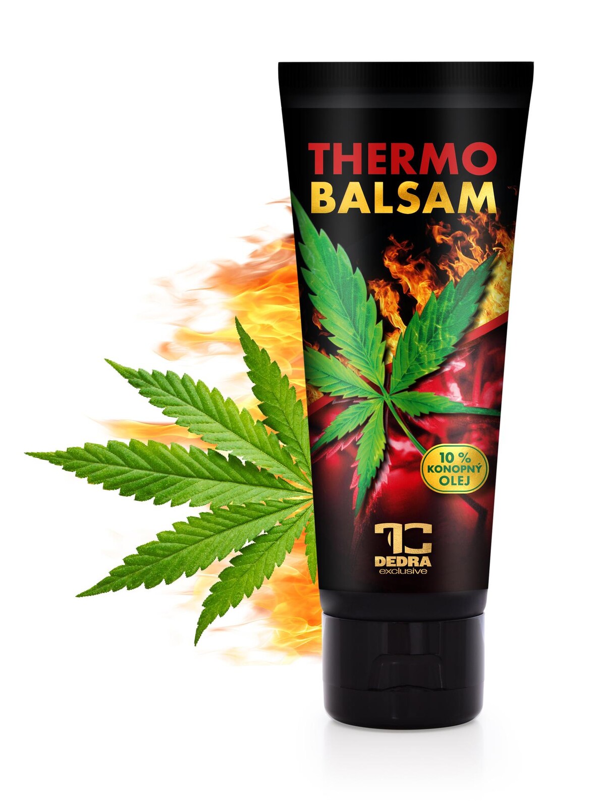 THERMOBALSAM | hřejivý konopný balzám s bylinami pro péči při svalové a kloubní únavě | 200 ml