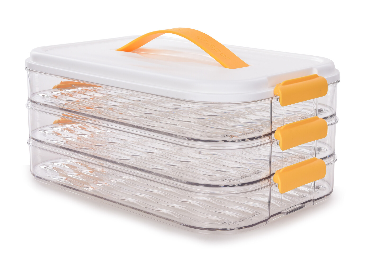 BUCHTONOŠ CVAK&CVAK | třípatrový box na cukroví, chlebíčky a potraviny | 3 × 2 L