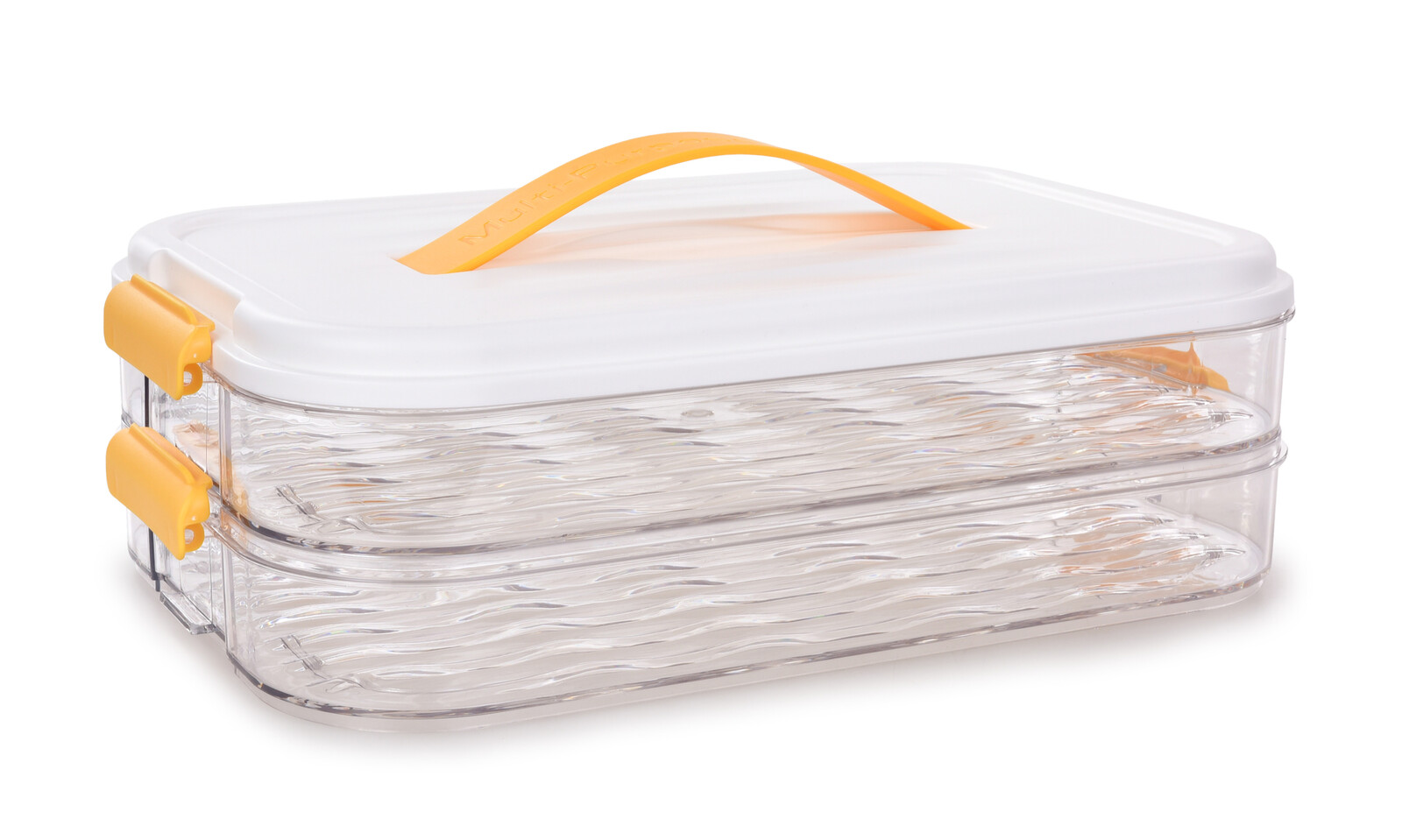 BUCHTONOŠ CVAK&CVAK | dvoupatrový box na cukroví, chlebíčky a potraviny | 2 × 2 L